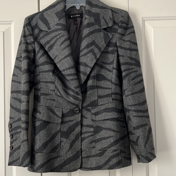 ESCADA WOMEN JACKET WITH 2 POCKETS SIZE 36 - Picture 3 of 12